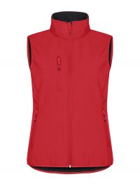 Damen Classic Weste Rot